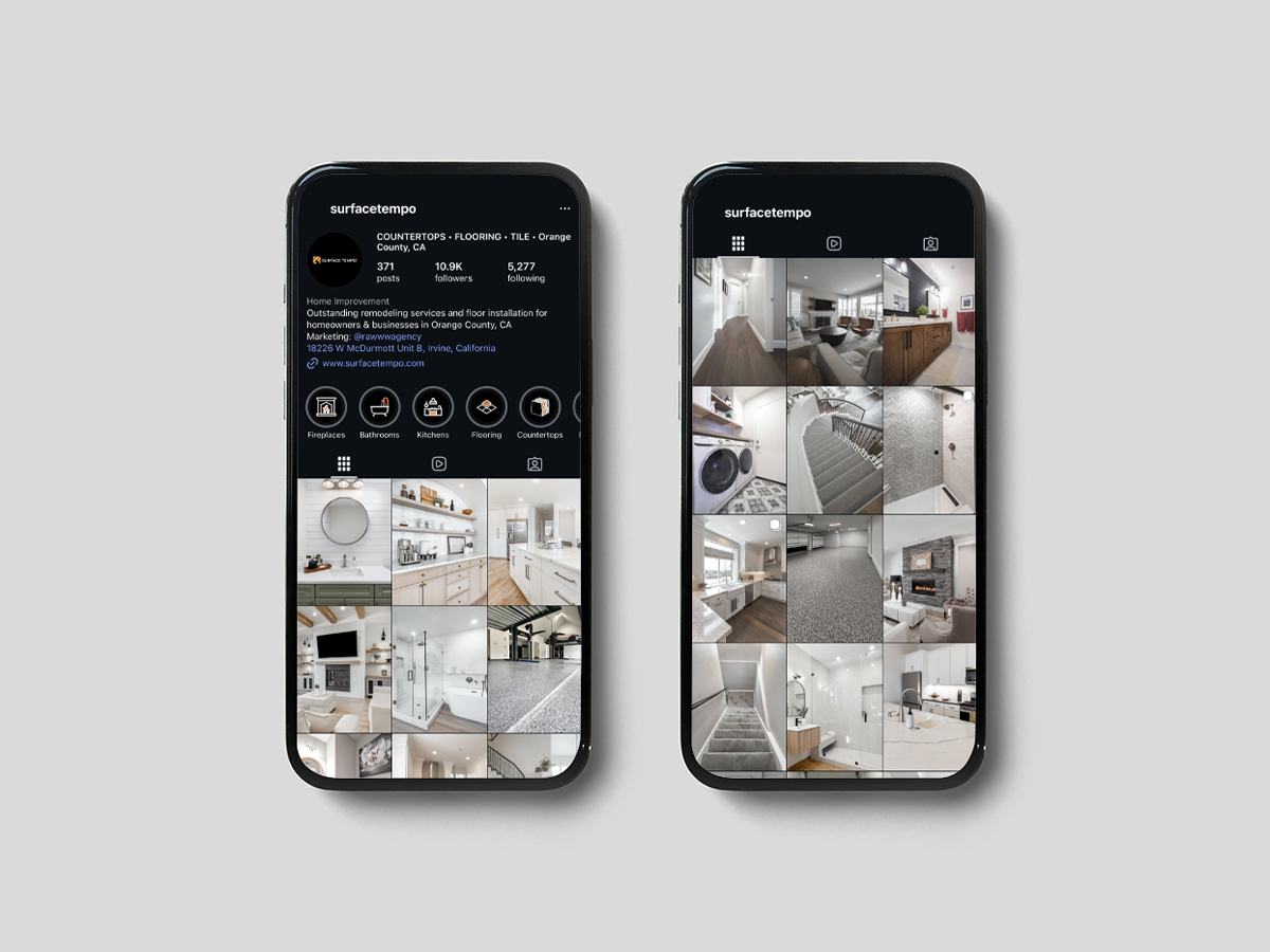 Surface Tempo project